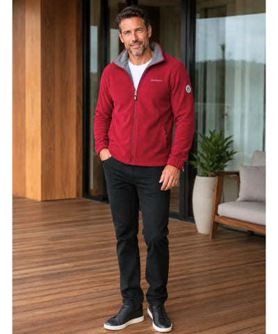 Comprar casaco masculino de lã com zíper gola alta térmico inverno outdoor trabalho em promoção ZARA