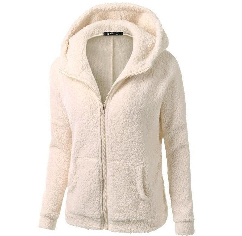 Anellimn comprar melhor casaco teddy grosso de lã Feminino casaco de inverno poncho barato preço