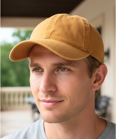 Comprar chapéu aba curva ajustável vintage estonado algodão premium casual unissex barato em promoção ANELLIMN