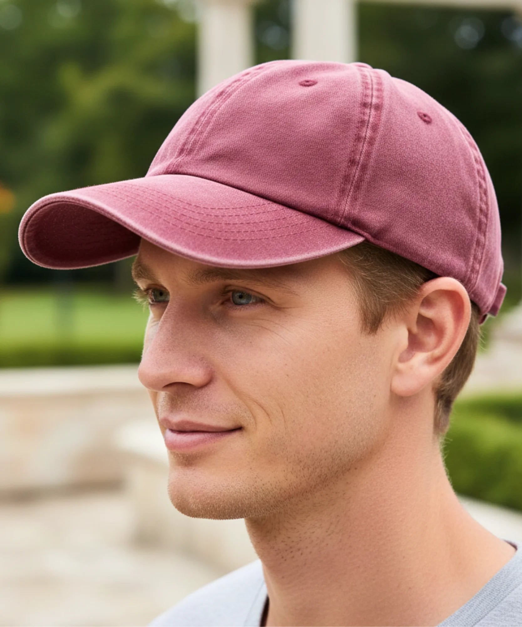 Comprar chapéu aba curva ajustável vintage estonado algodão premium casual unissex barato em promoção ANELLIMN