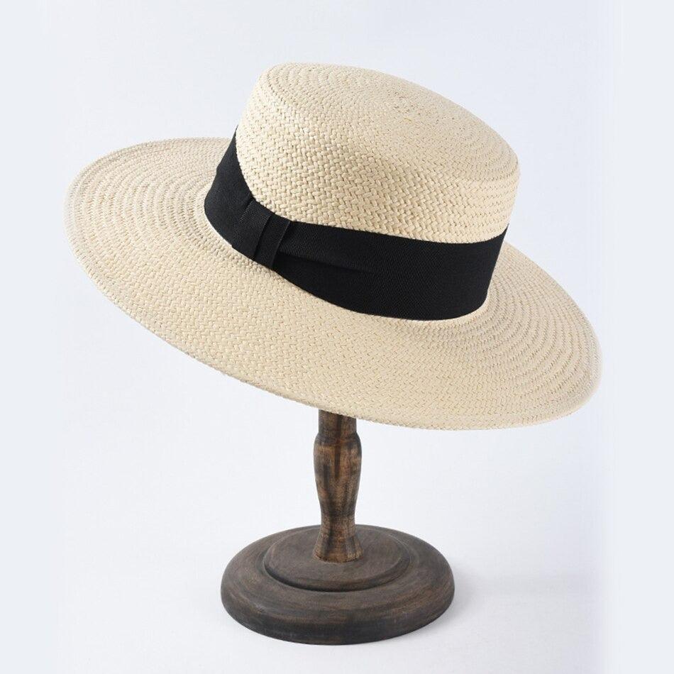 Chapéu de Praia de Palha - Seu toque de estilo e proteção solar em um acessório elegante.