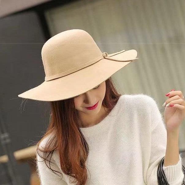 Anellimn comprar chapeu feminino europeu chapeu de inverno classico chapéu fedora preço barato