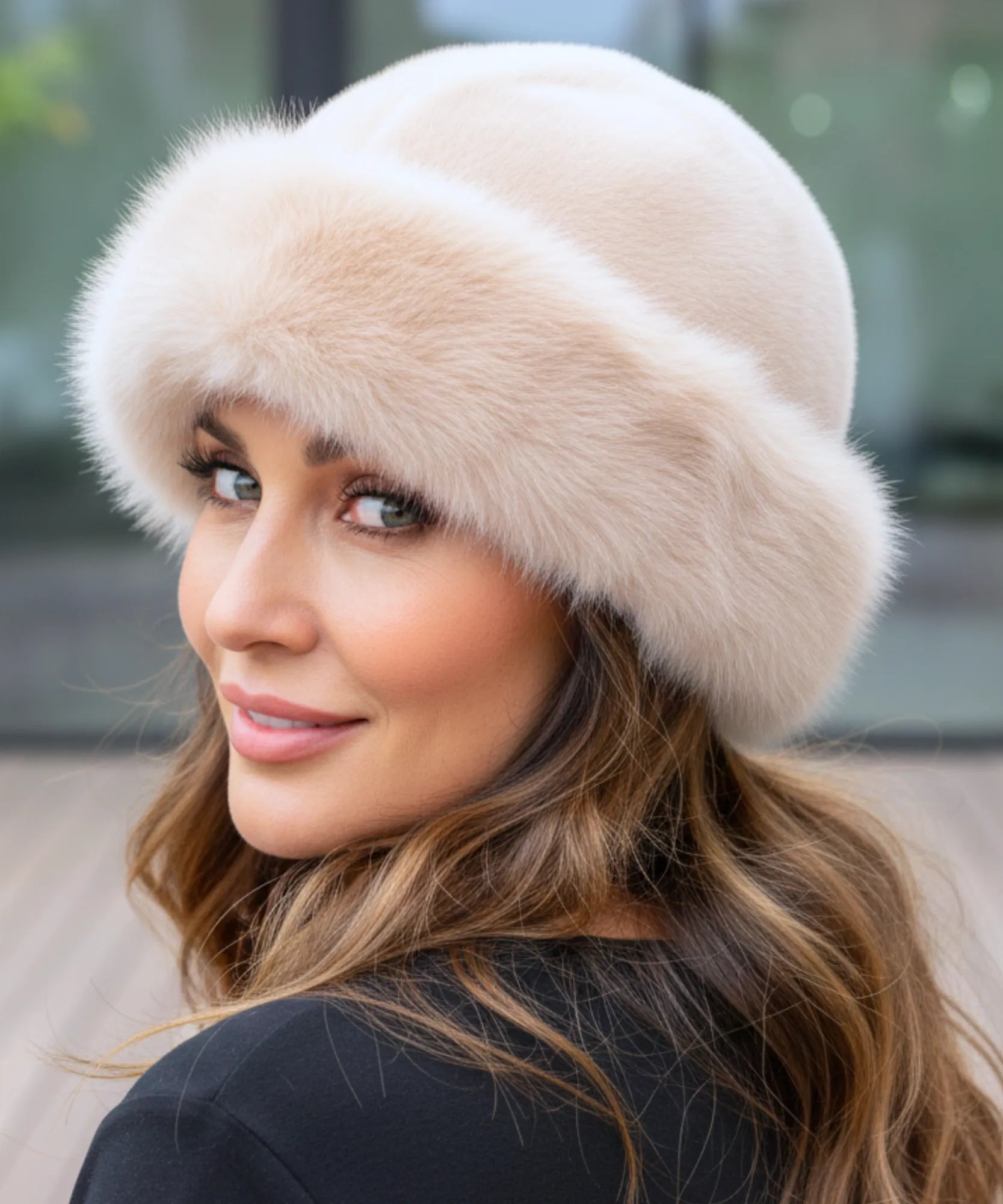 Comprar Chapéu Feminino de Inverno com Pelúcia Térmico Elegante ZARA