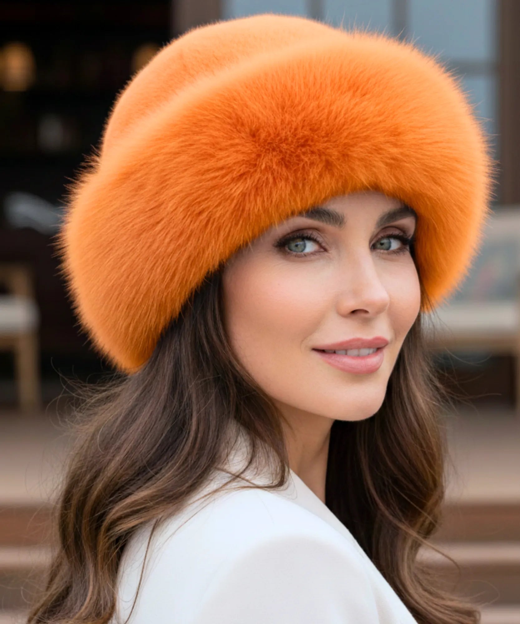 Comprar Chapéu Feminino de Inverno com Pelúcia Térmico Elegante ZARA