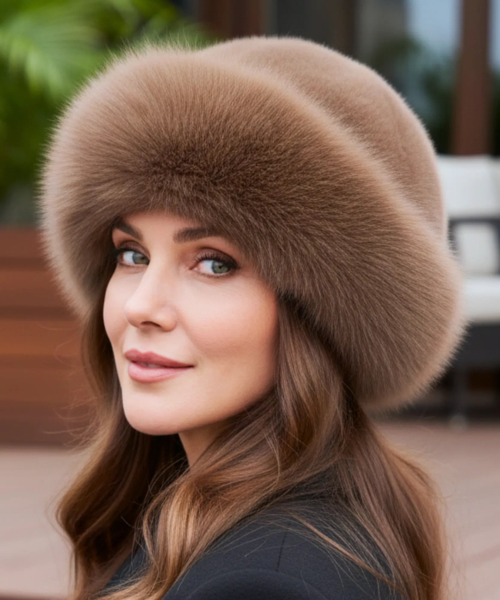 Comprar Chapéu Feminino de Inverno com Pelúcia Térmico Elegante ZARA