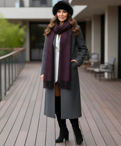 Chapéu Feminino de Inverno com Pelúcia Térmico Elegante | Leona