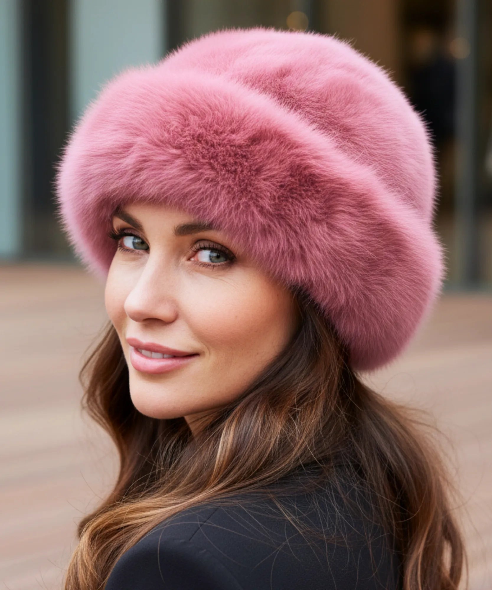 Comprar Chapéu Feminino de Inverno com Pelúcia Térmico Elegante ZARA