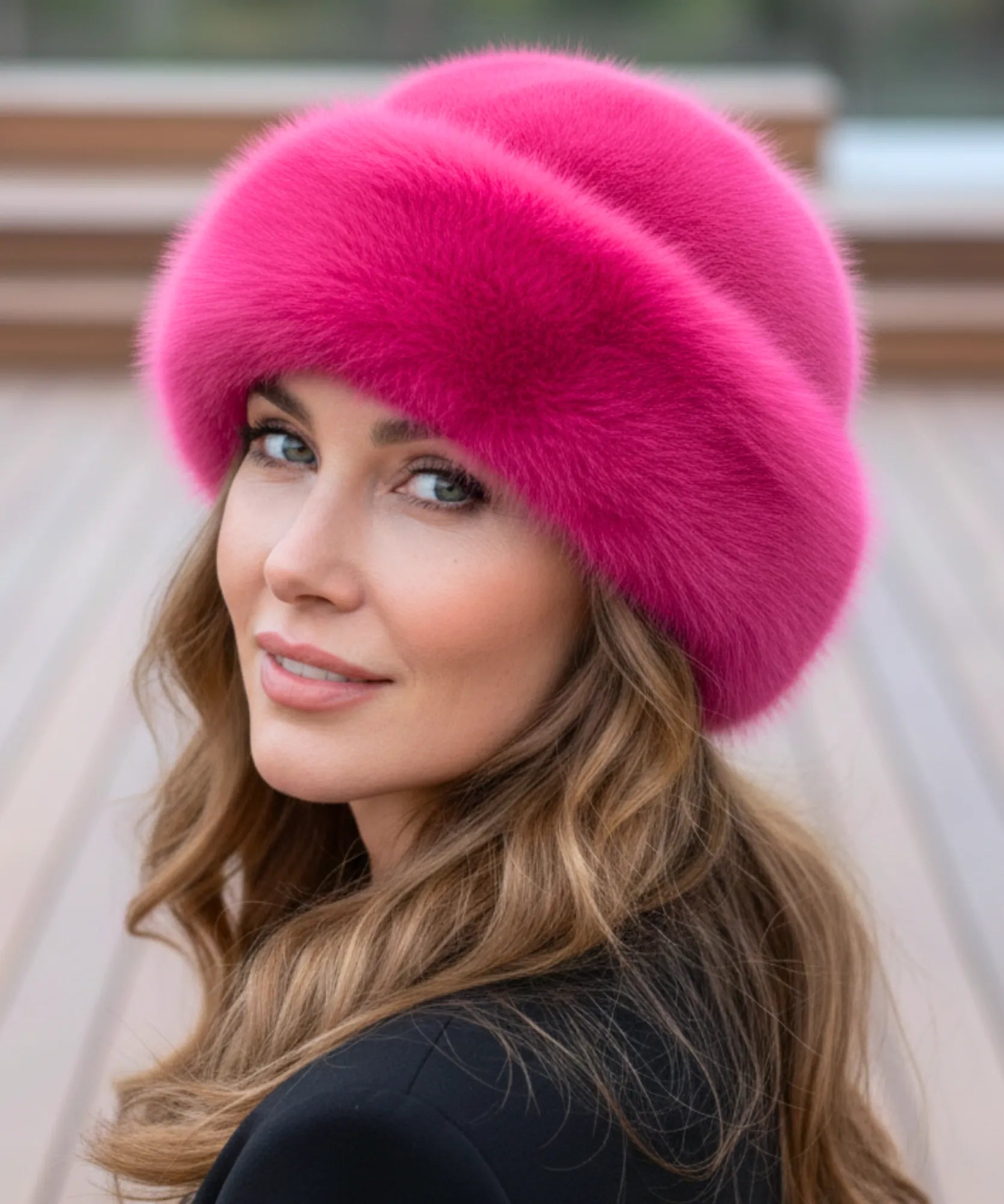 Comprar Chapéu Feminino de Inverno com Pelúcia Térmico Elegante ZARA