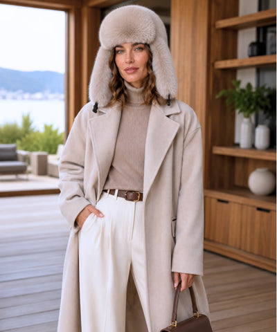 Comprar Chapéu Feminino Pelo Sintético Estilo Russo com Abas Quentinho Barato em Promoção ANELLIMN