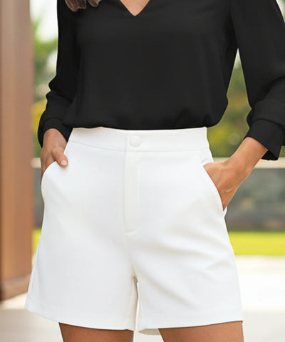 Comprar conjunto alfaiataria feminino colete short verde tecido premium modelagem estruturada casual elegante em promoção ZARA

