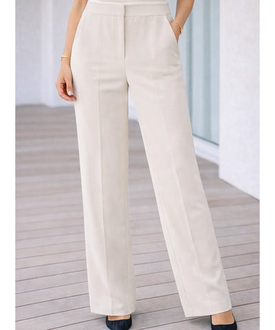 Comprar conjunto alfaiataria feminino elegante com top amarração lateral e calça cintura alta em promoção ZARA