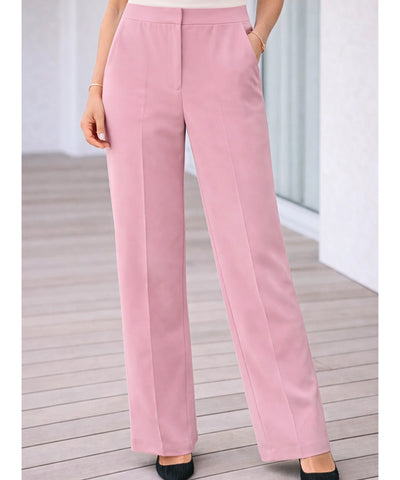 Comprar conjunto alfaiataria feminino elegante com top amarração lateral e calça cintura alta em promoção ZARA