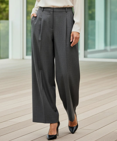 Conjunto Feminino Alfaiataria com Blazer e Calça Reta Elegante | Piazi