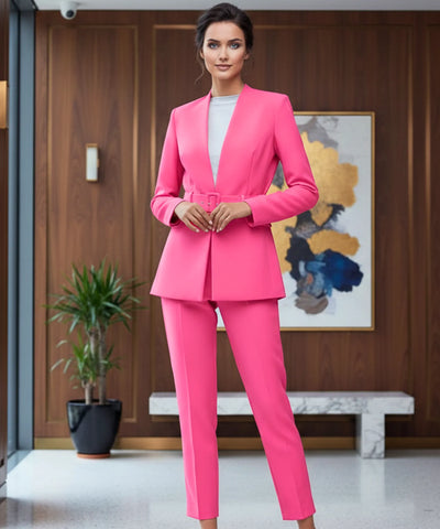 Conjunto Feminino Alfaiataria Blazer e Calça Elegante | Salazar