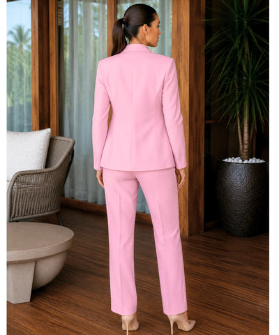 Comprar conjunto feminino alfaiataria azul com blazer e calça elegante para trabalho e reuniões barato ZARA