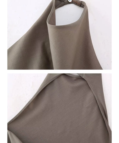 Conjunto Feminino Alfaiataria com Blusa e Calça em Linho | Biah