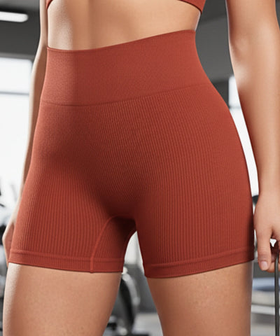 Comprar conjunto feminino fitness top ombro único short cintura alta academia treino confortável barato promoção