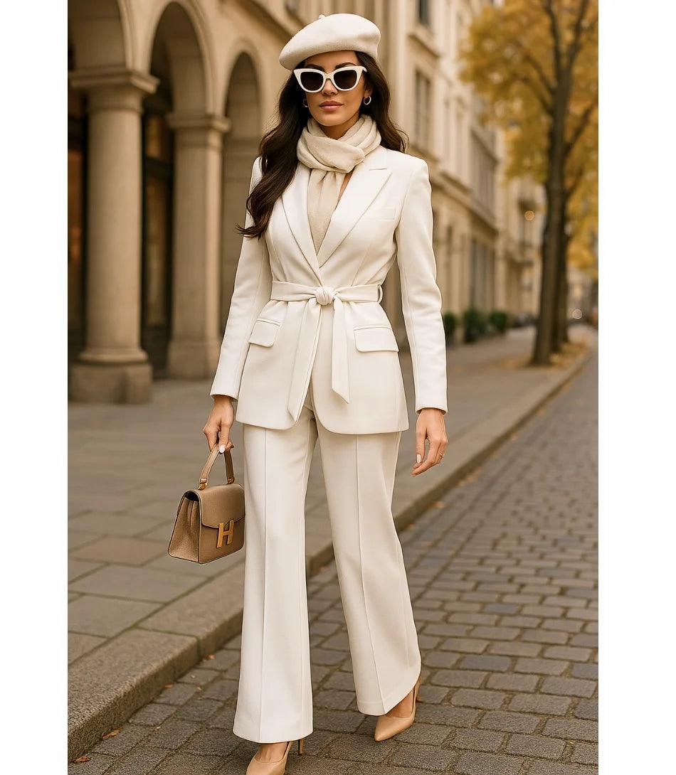 Terno Feminino Alfaiataria Blazer Moderno Feminino 2018 Moda