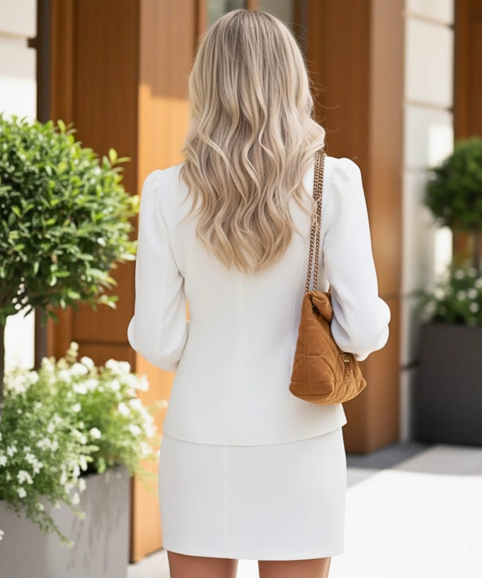 Comprar conjunto tricot feminino cardigan e saia inverno elegante confortável barato em promoção ZARA