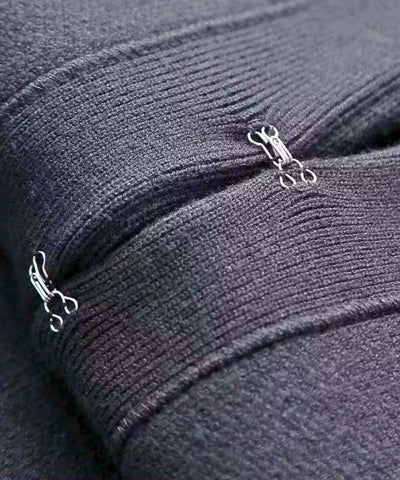 Conjunto Tricot Feminino Cardigan e Saia Inverno Elegante | Zelo