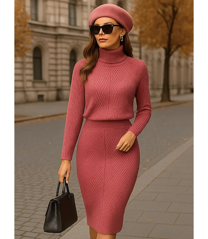 Conjunto Tricot Feminino Para Trabalho Ou Passeio Chic | Adri