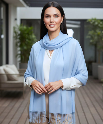 Comprar echarpe feminina de caxemira com franjas pashmina longa macia casual trabalho barato ANELLIMN