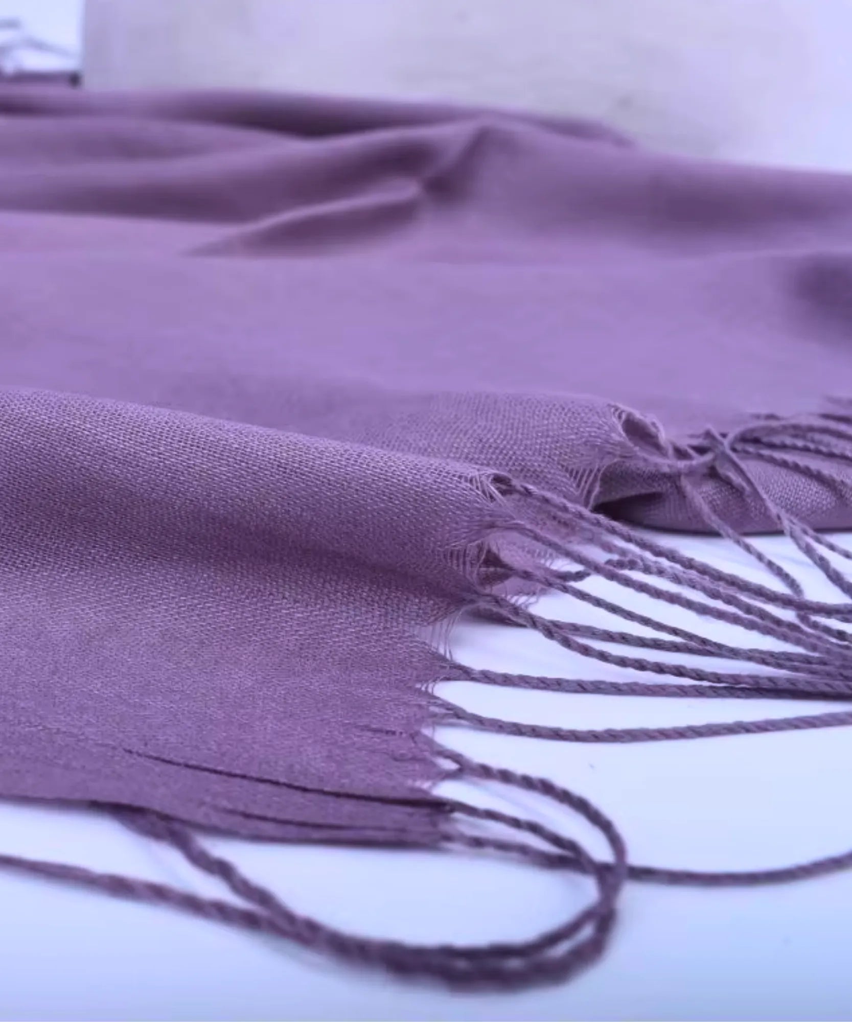 Comprar echarpe feminina de caxemira com franjas pashmina longa macia casual trabalho barato ANELLIMN