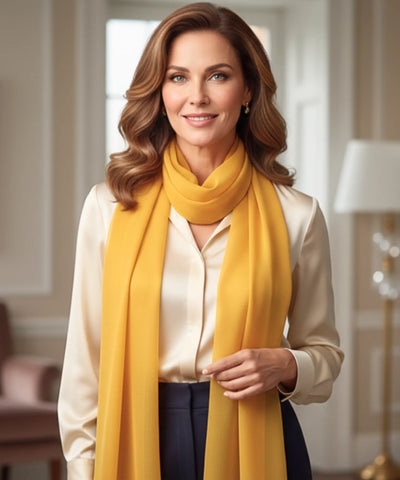 Echarpe Feminina de Chiffon Elegante | Lizi