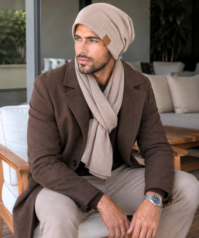 Gorro Masculino Beanie Slouchy Com Forro Interno | Franci