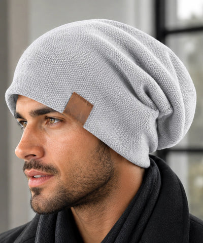 Gorro Masculino Beanie Slouchy Com Forro Interno | Franci