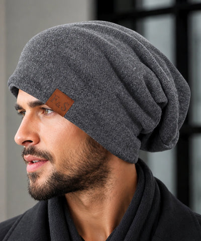Gorro Masculino Beanie Slouchy Com Forro Interno | Franci