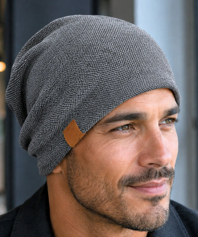 Gorro Masculino Beanie Slouchy Com Forro Interno | Franci