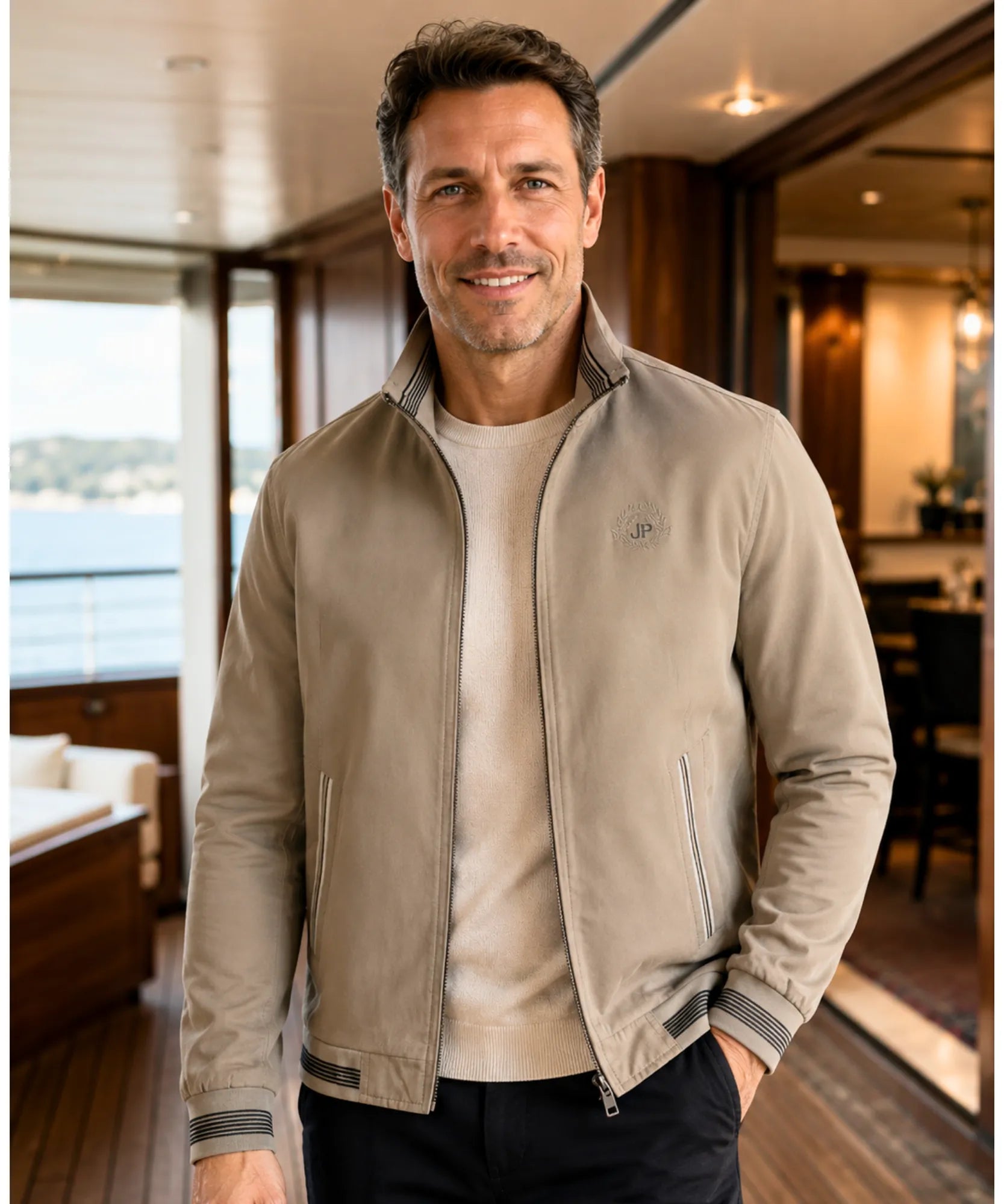 Comprar jaqueta bomber masculina forro peluciado inverno casual premium barato em promoção ZARA