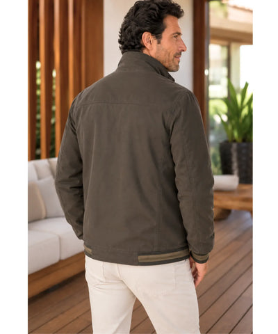 Comprar jaqueta bomber masculina forro peluciado inverno casual premium barato em promoção ZARA