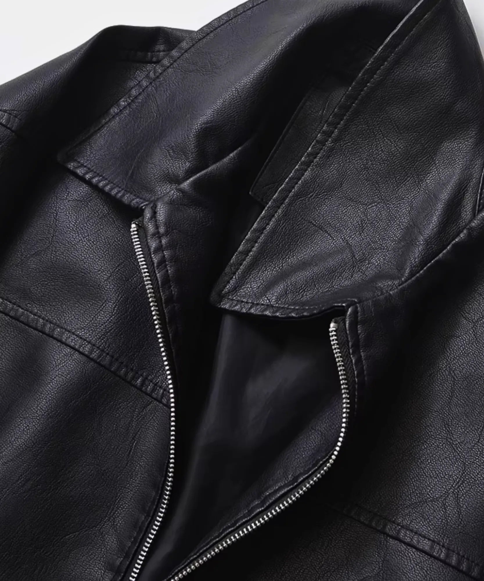 Comprar jaqueta de couro feminina bomber oversized eco premium barata em promoção frete grátis