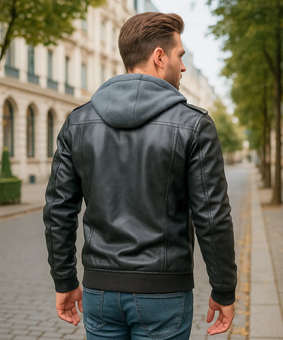 Jaqueta Parka Masculina Motociclista Jaqueta Parka Masculina