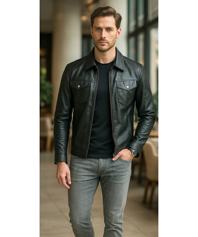 Couro Masculina Jaqueta De Couro Social Feminina Jaqueta Masculina