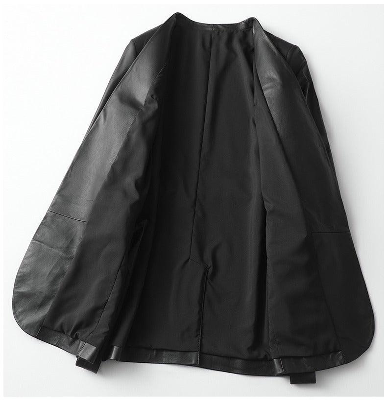 Anellimn comprar melhor jaqueta de couro Feminino casaco de inverno barato preço jaqueta preta