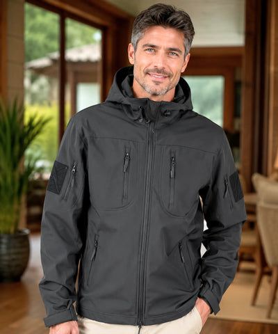 Comprar jaqueta impermeável masculina capuz tática corta vento resistente inverno bolsos em promoção frete grátis ZARA