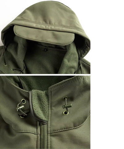 Comprar jaqueta impermeável masculina capuz tática corta vento resistente inverno bolsos em promoção frete grátis ZARA