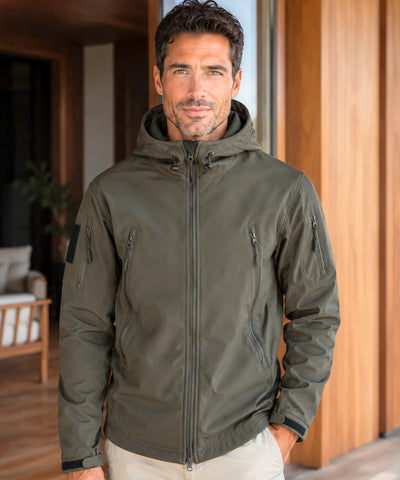 Comprar jaqueta impermeável masculina capuz tática corta vento resistente inverno bolsos em promoção frete grátis ZARA