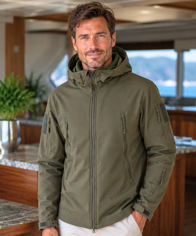 Comprar jaqueta impermeável masculina capuz tática corta vento resistente inverno bolsos em promoção frete grátis ZARA