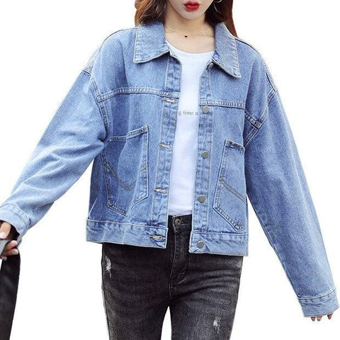 Anellimn comprar jaqueta jeans feminina curta barata preço da jaqueta jeans
