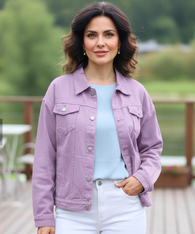 Comprar Jaqueta Jeans Feminina Oversized Denim Premium corte moderno durável casual barato ZARA