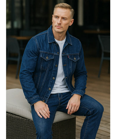Jaqueta Jeans Masculina Casual Premium Clássica | Zenin