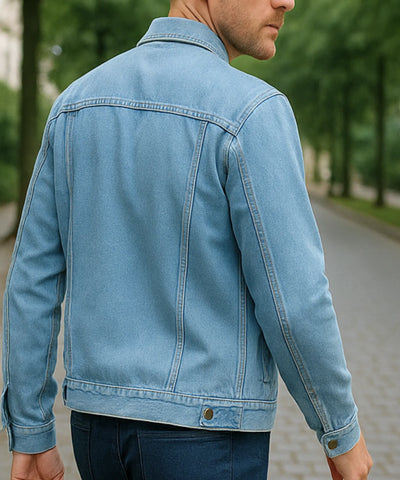 Jaqueta Jeans Masculina Casual Premium Clássica | Zenin