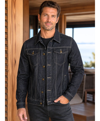 Comprar jaqueta jeans masculina casual premium clássica urbana vintage barato em promoção ZARA