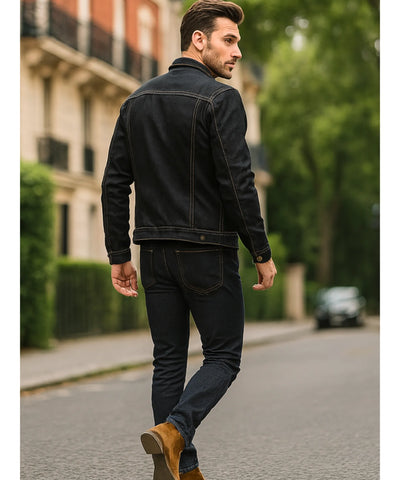 Jaqueta Jeans Masculina Casual Premium Clássica | Zenin