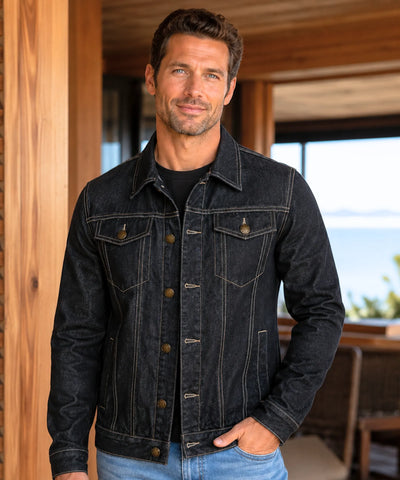 Comprar jaqueta jeans masculina casual premium clássica urbana vintage barato em promoção ZARA