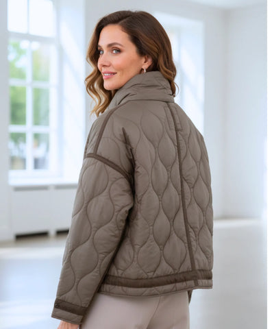 Jaqueta Puffer Feminina Acolchoada Oversized Inverno | Are